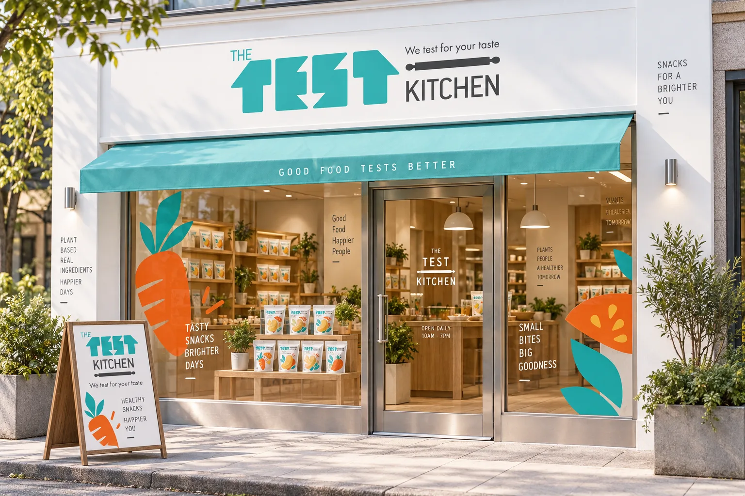 The TestKitchen 매장 외관